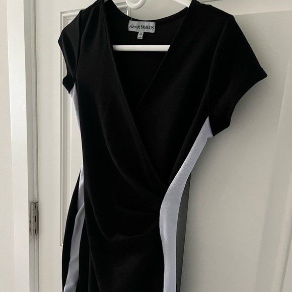 Black and white cocktail dress - Picture 2 of 5